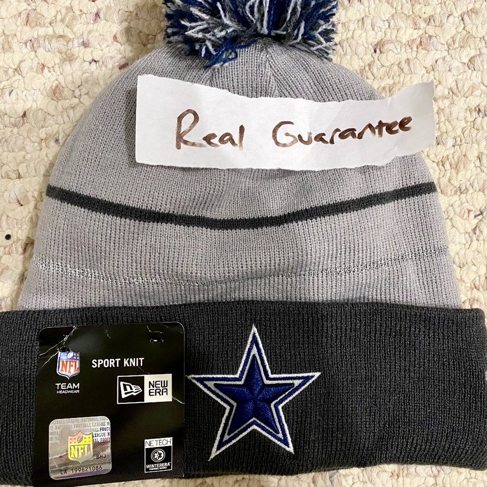 RARE 100% New Era 2014 Dallas Cowboys Thanksgiving Sport Knit Hat Beanie Cap Dak